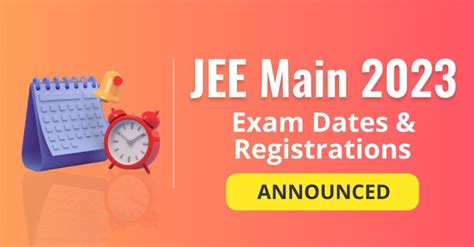 jee main 2023 registration date first attempt